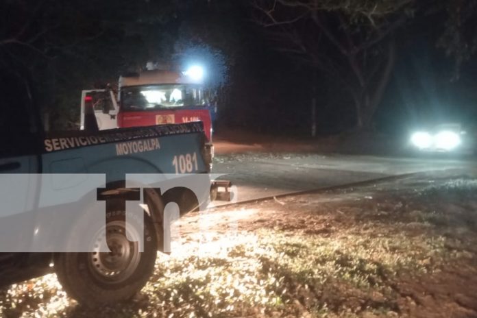 Foto: Grave accidente en Ometepe : Un turista extranjero sufrió una fractura expuesta tras chocar contra una caponera./TN8