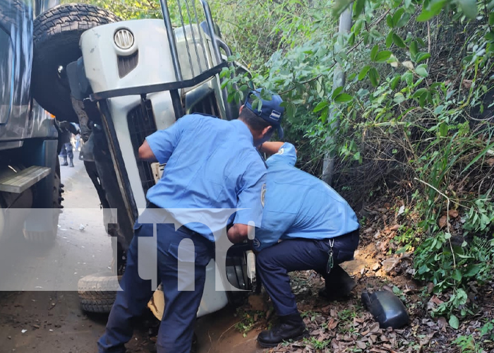 Foto: Accidente en Managua /TN8