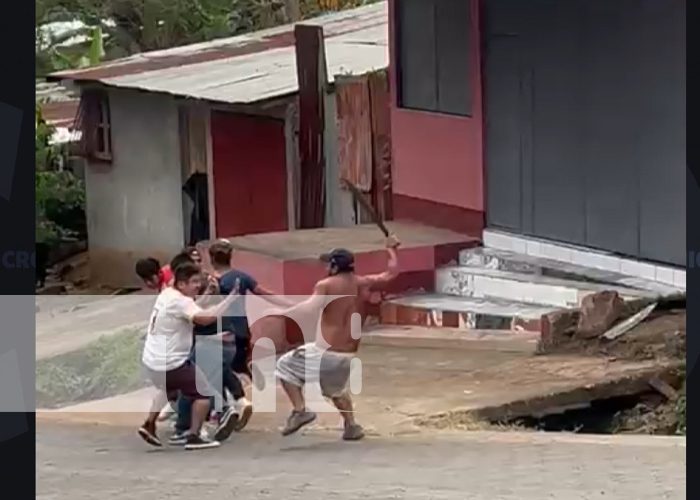 Foto: Violencia en Matagalpa /TN8