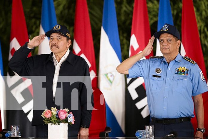 Foto: Comandante Daniel Ortega ratifica cargos en el Ejército de Nicaragua/TN8