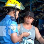 Foto: Bomberos Unidos realizó esta mañana una jornada de concientización/TN8