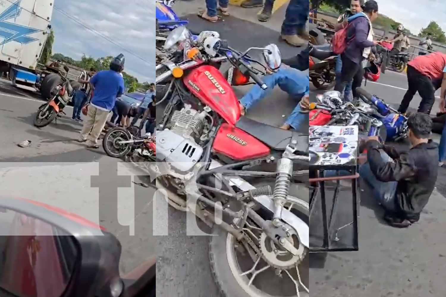 Foto: Accidente en Chinandega deja a uno grave y el otro con daños leves /TN8