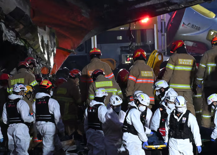 Foto: Tragedia aérea en Corea del Sur /cortesía 