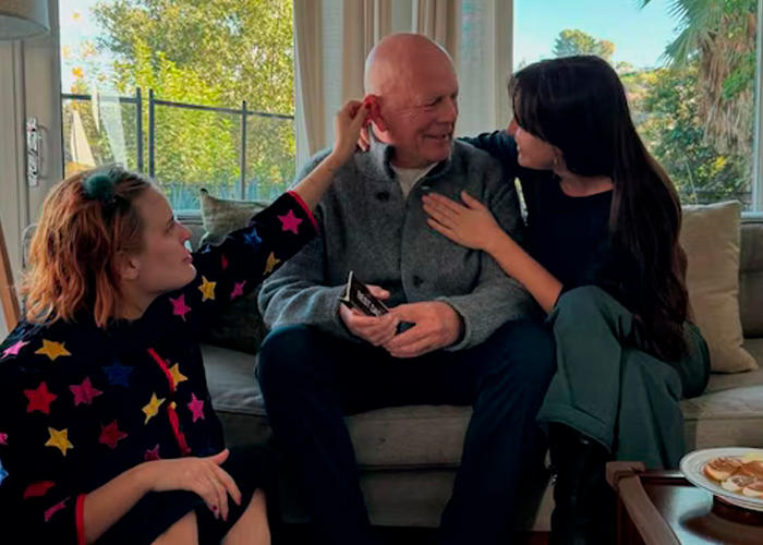 Foto: as hijas de Bruce Willis compartieron nuevas fotos/Cortesía