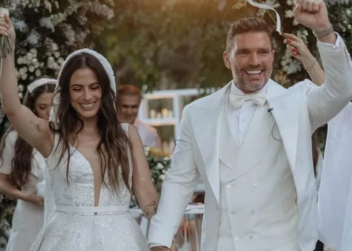 Foto: Julián Gil y Valeria Marín sellan su amor en una ceremonia mágica / Cortesía