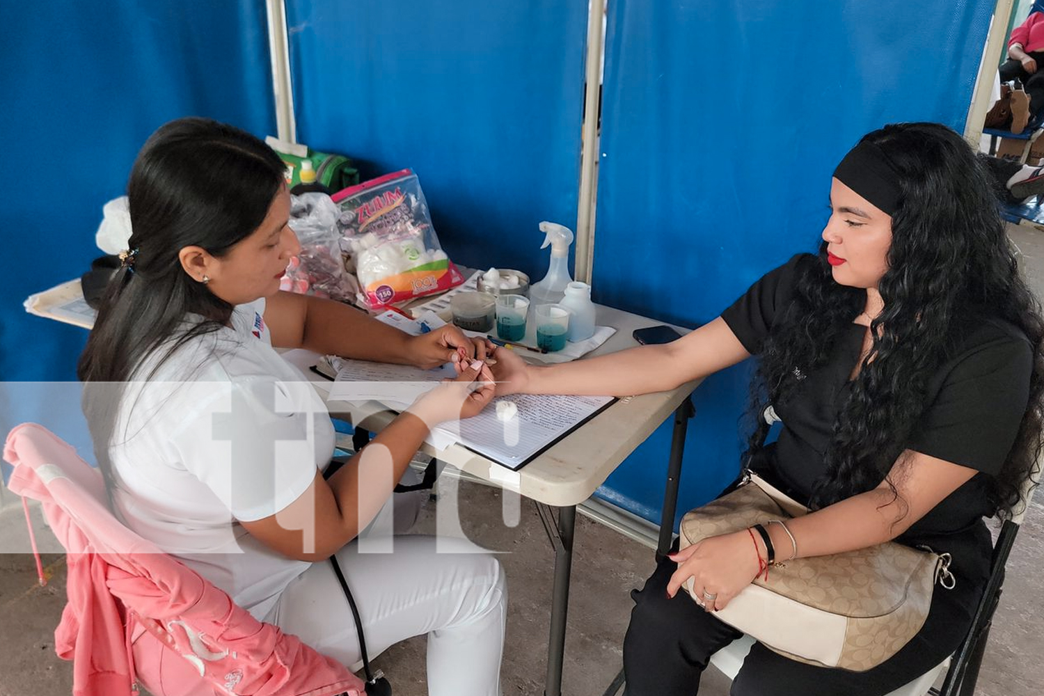 Foto: Fiesta de solidaridad: Jornada de donación de sangre en San Lorenzo, Boaco/TN8