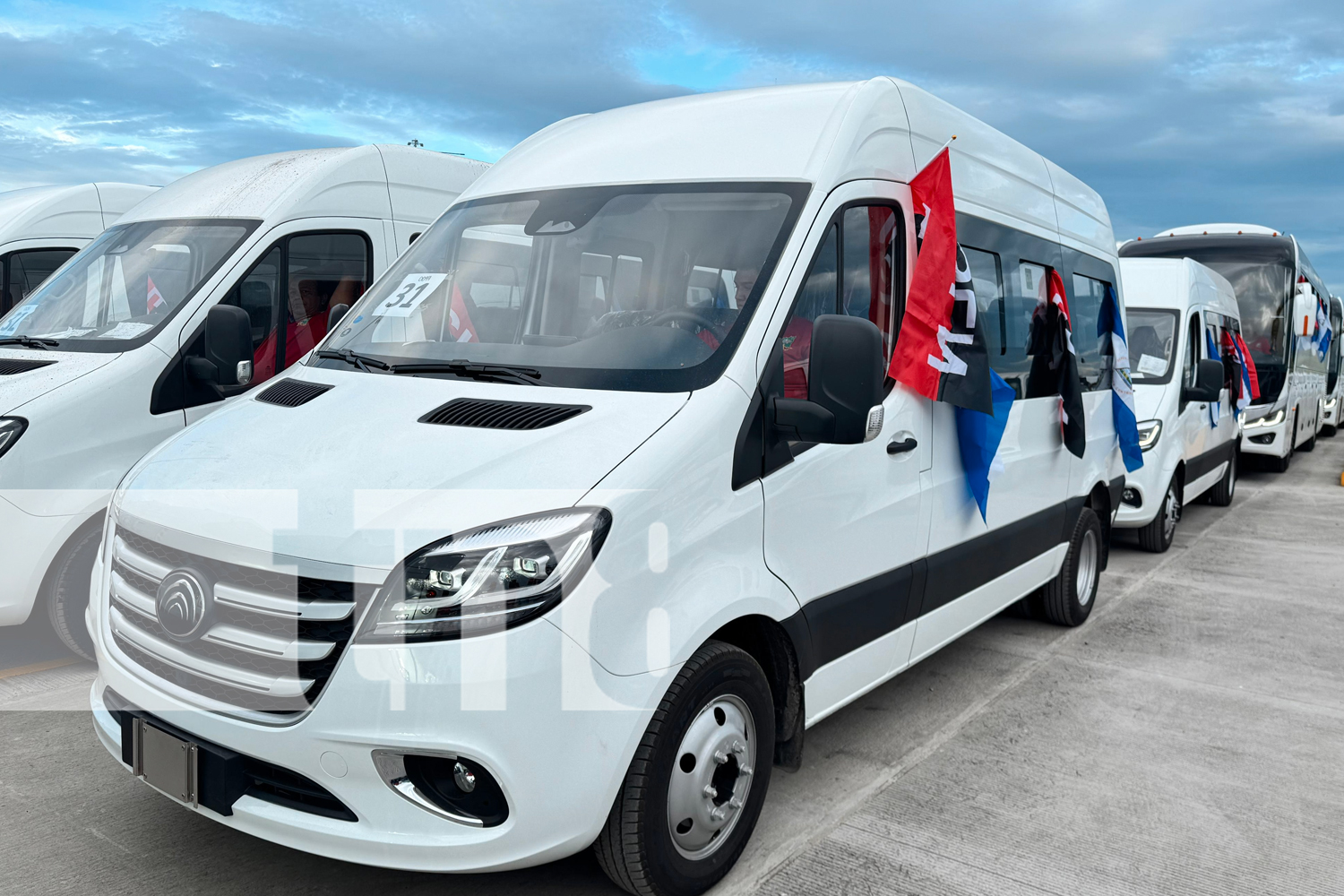 Foto:¡Llegaron los 400 nuevos buses chinos! Modernización al transporte público en Nicaragua: comodidad, calidad y repuestos garantizados. /TN8