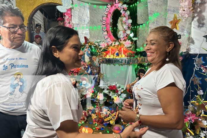 Foto: Managua celebra con fervor el 16.º Concurso de Altares a la Virgen María. 200 familias participantes mostrando su creatividad y fe./TN8