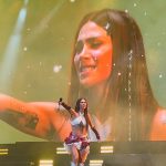 Foto: Greeicy apareció en el escenario con un vestido etéreo/Cortesía