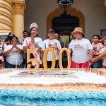 Foto: Granada celebra 500 años con el vigorón más grande y un pastel monumental/TN8