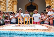 Foto: Granada celebra 500 años con el vigorón más grande y un pastel monumental/TN8