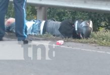 Foto: Curvas peligrosas en la carretera Managua-Rama se vuelven a ser escenario de un fuerte accidente: motociclista con fracturas /TN8