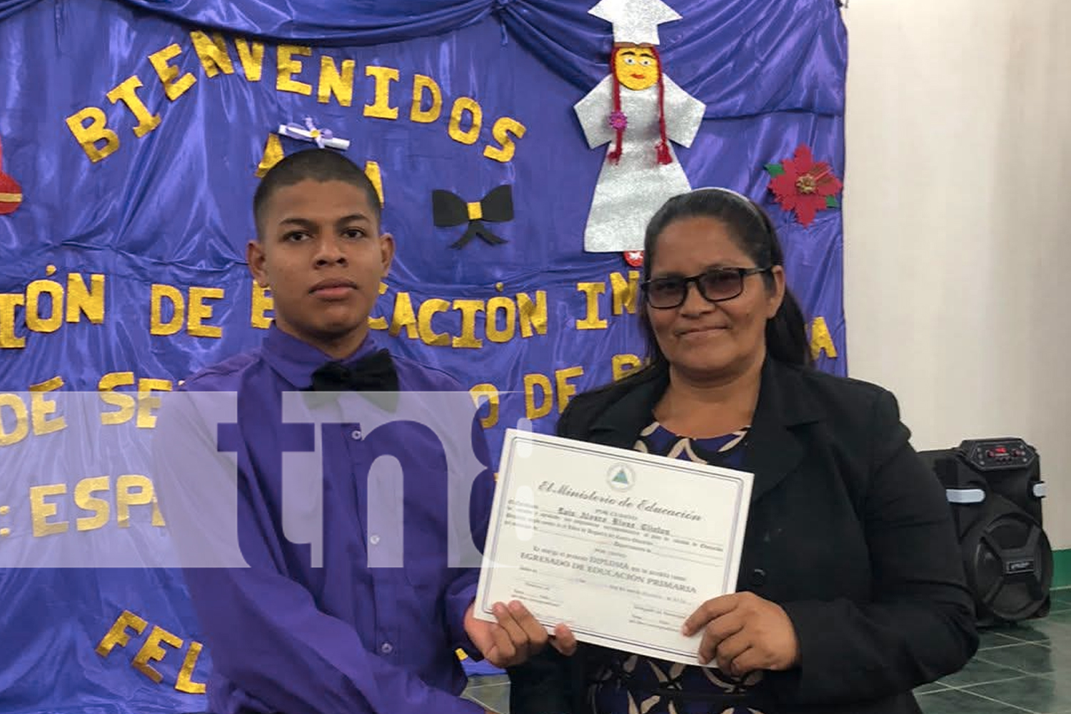 Foto: Emotiva graduación en Puerto Cabezas: Niños y niñas con discapacidad celebran con orgullo su logro educativo. /TN8