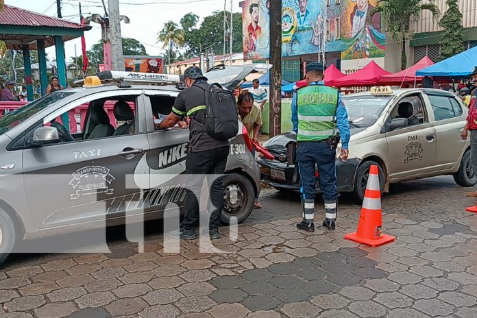 Foto: Conductores multados en Bluefields por irregularidades en documentos y vehículos en mal estado. ¡Por una Navidad sin accidentes!/TN8