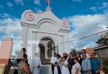 Foto: La comunidad de Ocotal celebra el 12 de diciembre con el remozamiento de la Gruta Señora de Guadalupe, un símbolo de fe y tradición./TN8