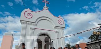 Foto: La comunidad de Ocotal celebra el 12 de diciembre con el remozamiento de la Gruta Señora de Guadalupe, un símbolo de fe y tradición./TN8