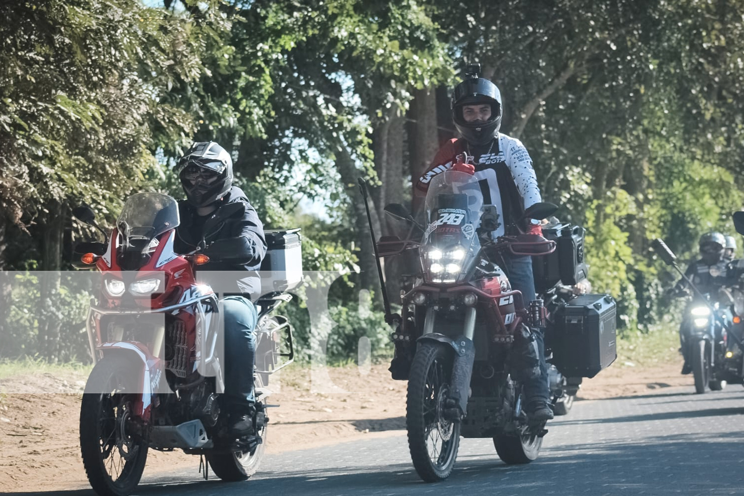 Foto: ¡Rodada Navideña en Jalapa! Adrenalina sobre ruedas y espectáculo familiar/TN8