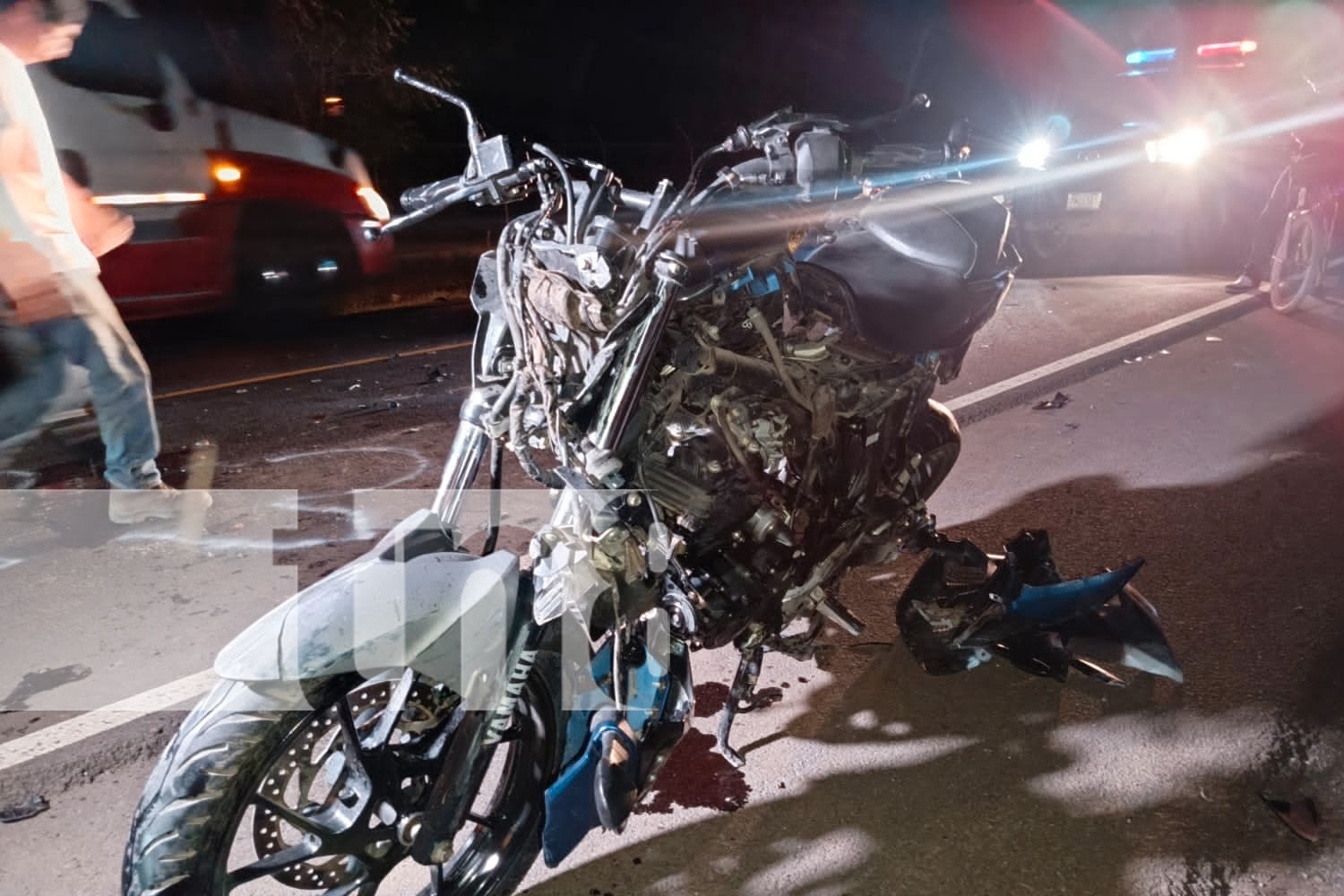 Foto: Accidente fatal en Nindirí: joven motociclista pierde la vida