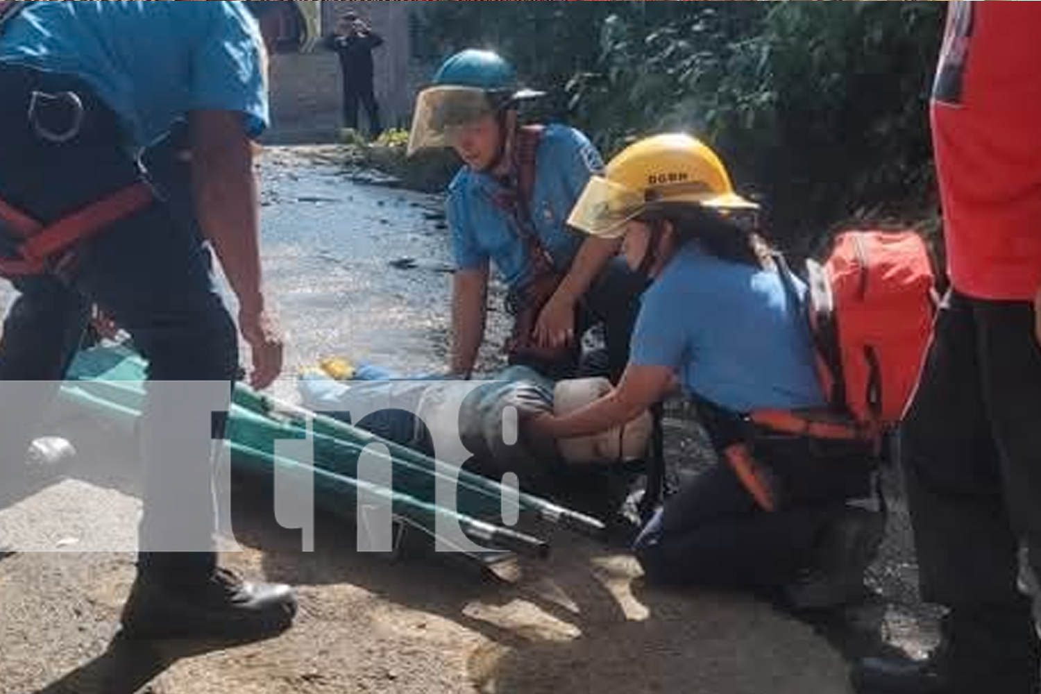 Foto: Éxito en el IV Ejercicio Nacional de Preparación para Proteger la Vida 2024 : rescates y evacuaciones en Tipitapa /TN8