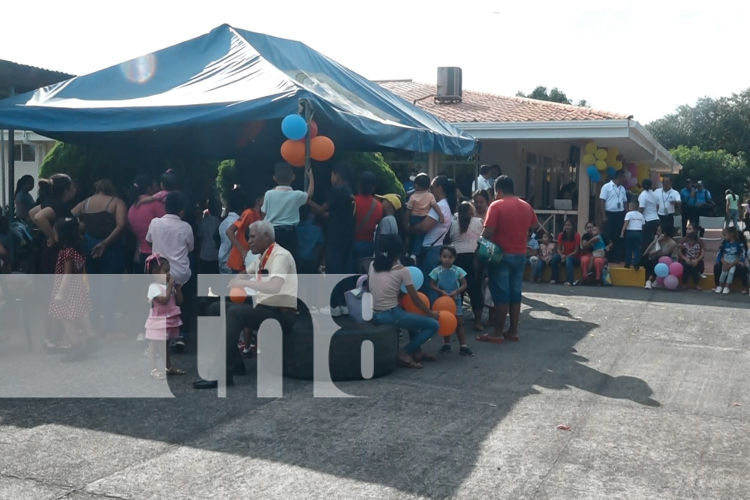 Foto: Familias de Ometepe disfrutan de una tarde recreativa navideña/TN8