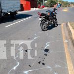 Foto: Trágico accidente entre motocicletas en Diriá cobra la vida de un hombre/TN8