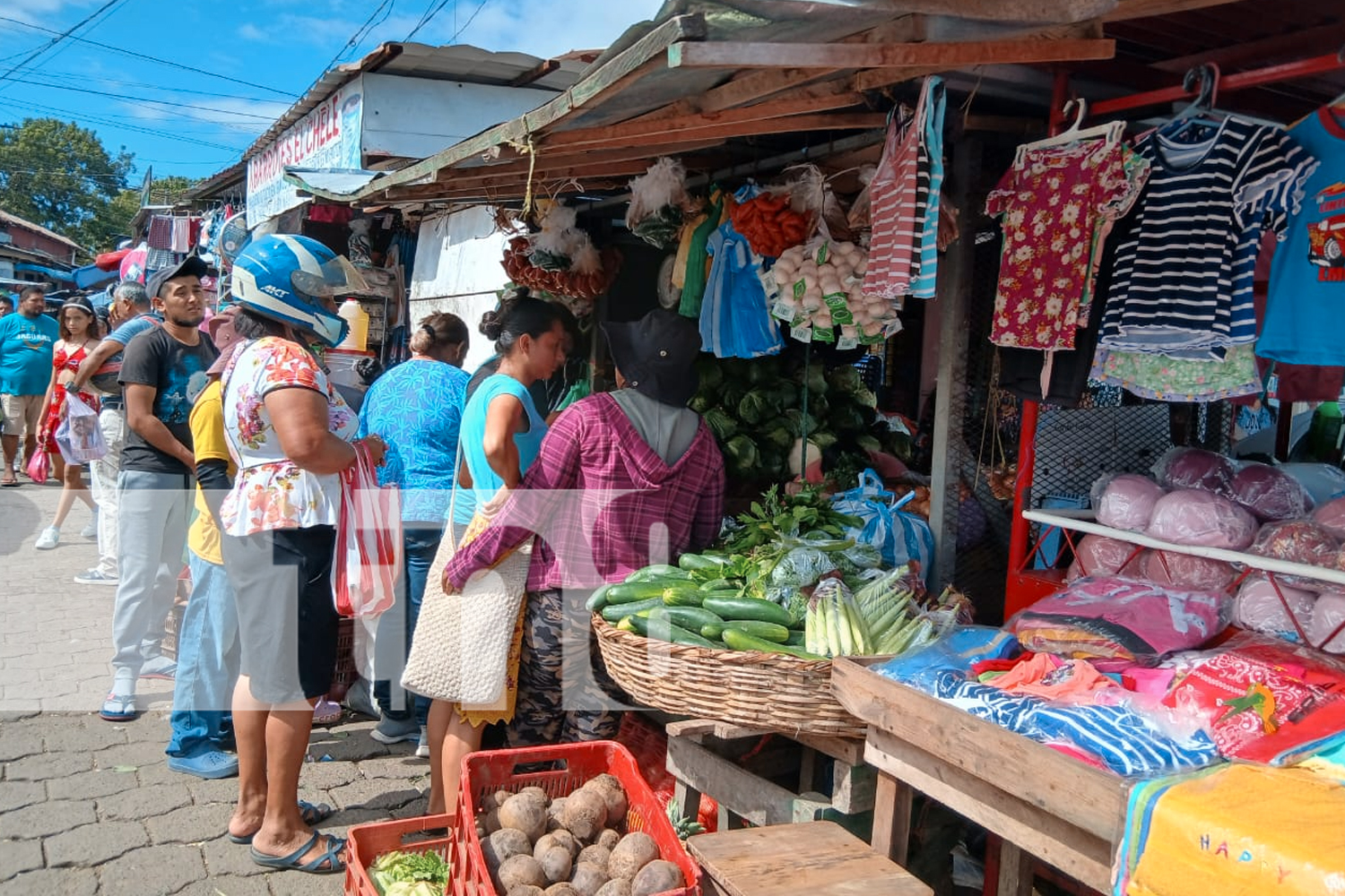 Foto: Crece el dinamismo económico en el mercado de Rivas durante las festividades/TN8