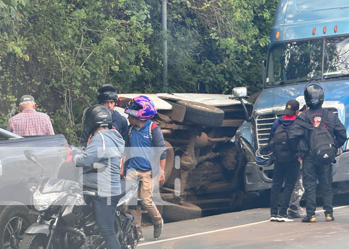 Foto: Accidente en Managua /TN8