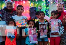 Foto: Sonrisas y felicidad en Siuna: el Gobierno Sandinista entregó juguetes a cientos de niños en una emotiva jornada navideña./TN8