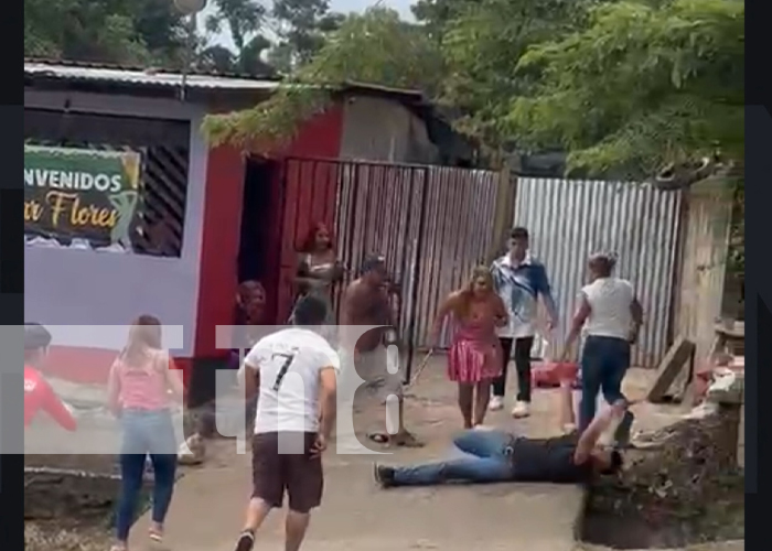 Foto: Violencia en Matagalpa /TN8