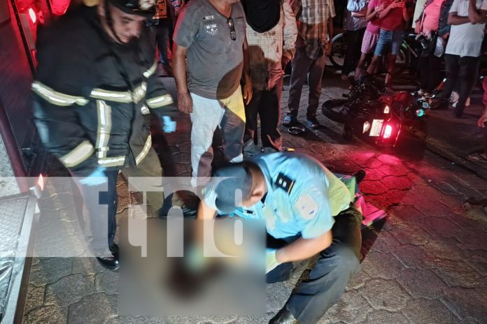 Foto; Tragedia vial en San Ramón : anciano de 78 años pierde la vida tras ser atropellado por una motocicleta en el kilómetro 27 de Tisma-Tipitapa./TN8