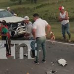 Foto: Los accidentes de tránsito en el departamento de Rivas/TN8