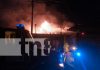 Foto: Incendio en San José Oriental: varias viviendas envueltas en llamas en Managua/TN8