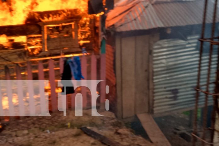 Foto: Tragedia en Bonanza: familia pierde su hogar en devastador incendio / TN8