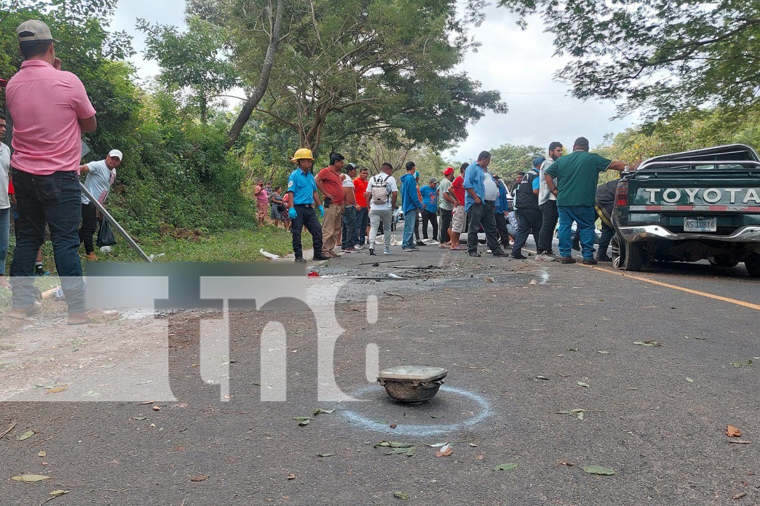 Foto: Accidente de tránsito en Madriz/TN8