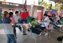 Foto: Fiesta de solidaridad: Jornada de donación de sangre en San Lorenzo, Boaco/TN8