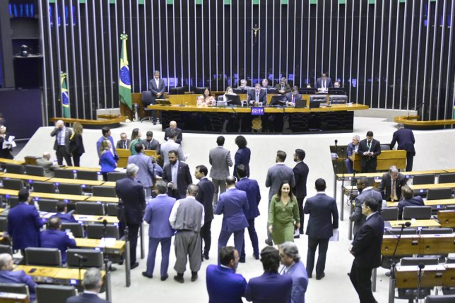 Foto: Diputados de Brasil aprueban proyecto de ley /Cortesía