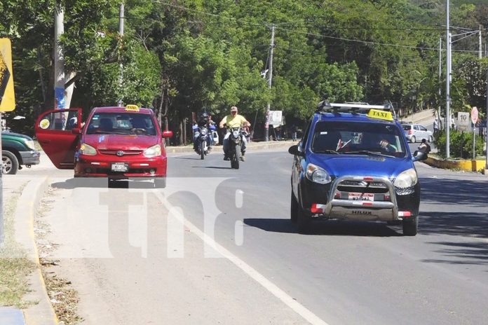 Foto: Seguridad en transporte público en Somoto /TN8