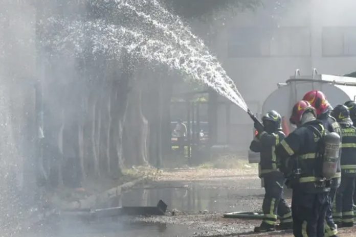 Foto: Incendio México deja cuatro muertos y dos heridos /Cortesía