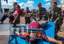 Foto: Éxito en el IV Ejercicio Nacional de Preparación para Proteger la Vida 2024 : rescates y evacuaciones en Tipitapa /TN8