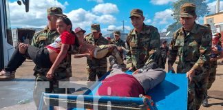 Foto: Éxito en el IV Ejercicio Nacional de Preparación para Proteger la Vida 2024 : rescates y evacuaciones en Tipitapa /TN8