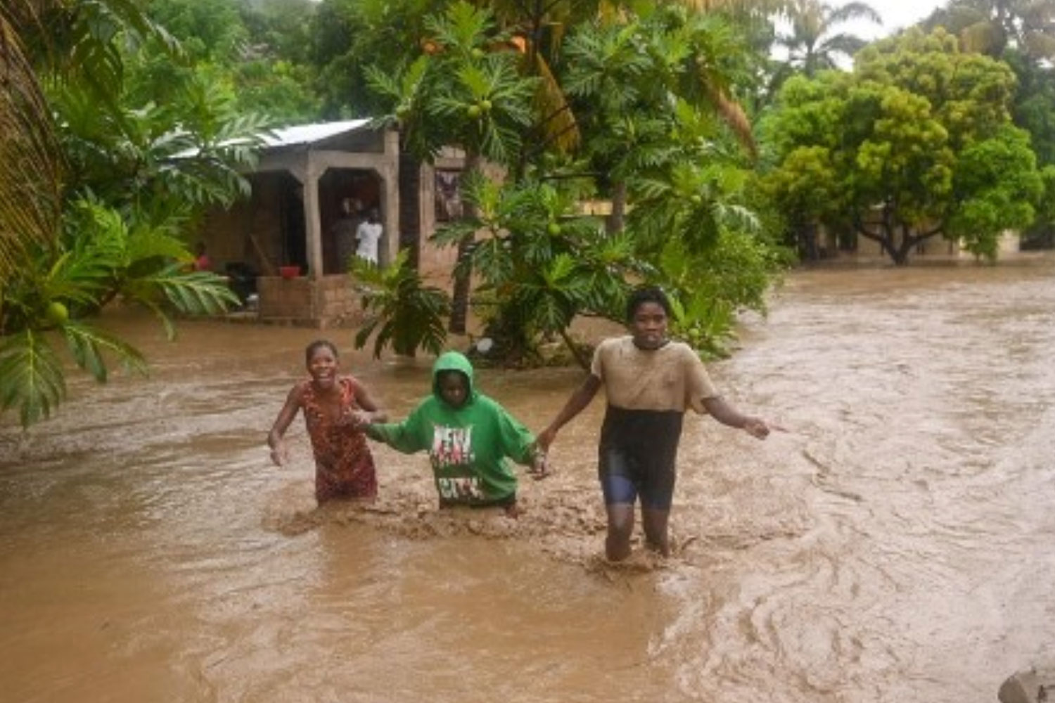 Foto: Lluvias torrenciales en Haití dejan cuatro muertos y cuatro desaparecidos/ Cortesía 