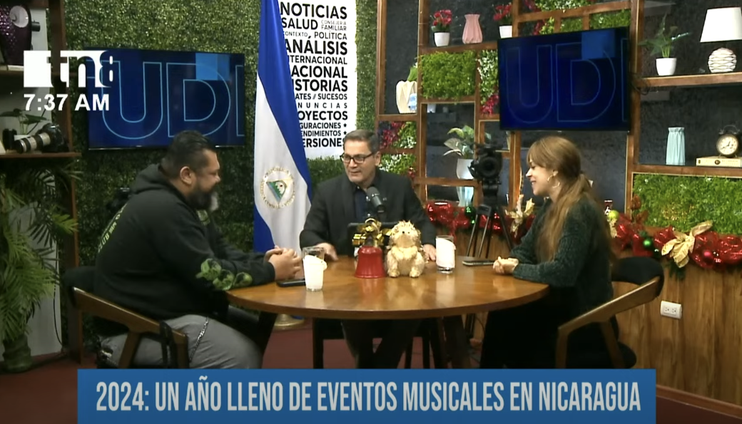 Foto: Estudio TN8 analiza los conciertos de Nicaragua en 2024