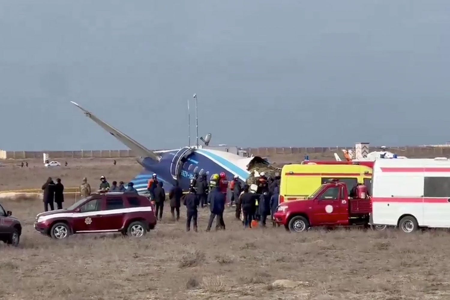 Foto: Avión de pasajeros se estrella en Kazajistán dejando heridos de gravedad/ Cortesía