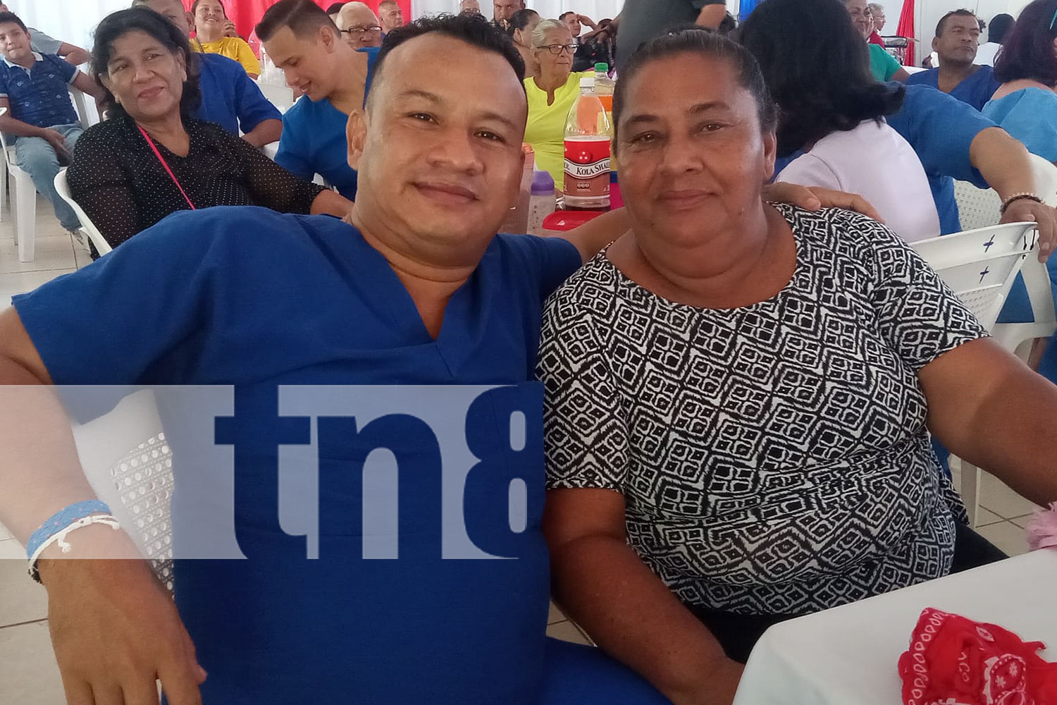 Foto: Reclusos de Nicaragua disfrutan de una Navidad especial junto a sus familias/ TN8