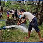 Foto: Restablecen servicio de agua en Aguas Agrias-Nandaime, beneficiando a 380 familias /Cortesía