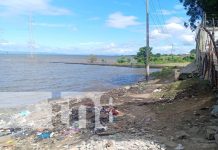 Foto: Tragedia por muerte de niño en el Lago Xolotlán / TN8