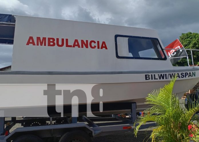 Foto: Ambulancias para el Caribe Norte / TN8