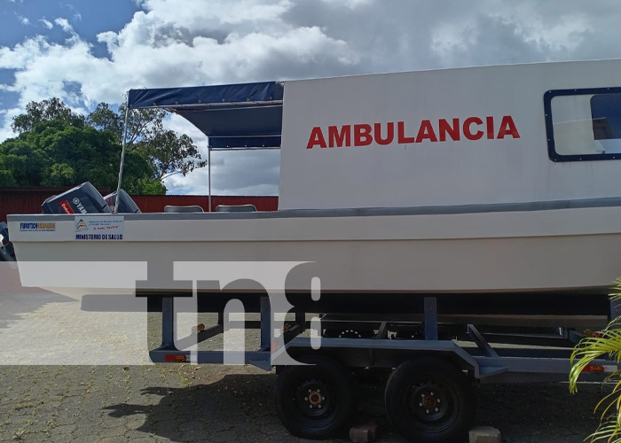 Foto: Ambulancias para el Caribe Norte / TN8