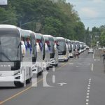 Foto: Nuevos buses provenientes de China / TN8