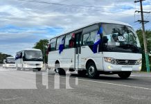 Foto: Nuevos buses para el transporte de Nicaragua / TN8